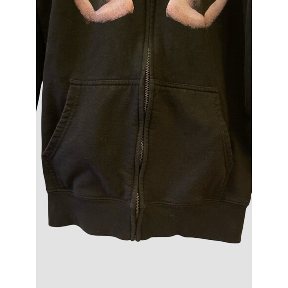 Melanie Martinez Portals Trilogy Tour Black Full Zip Hoodie w/Horns Size Small - Picture 2 of 6